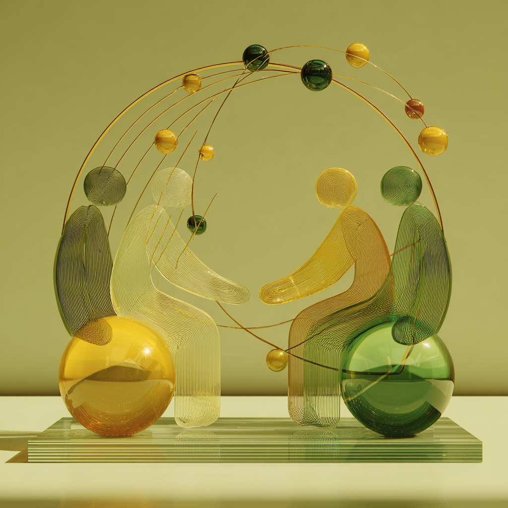 ditlogiegmbh simplistic abstract glass artwork of a team coll 4d14672c 2cb5 4378 91ff 391e0c01d94a 1